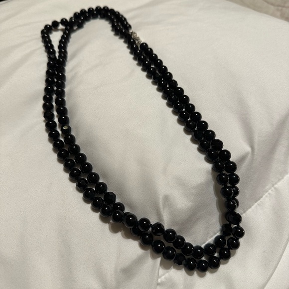 Long Black Necklace - Picture 1 of 1